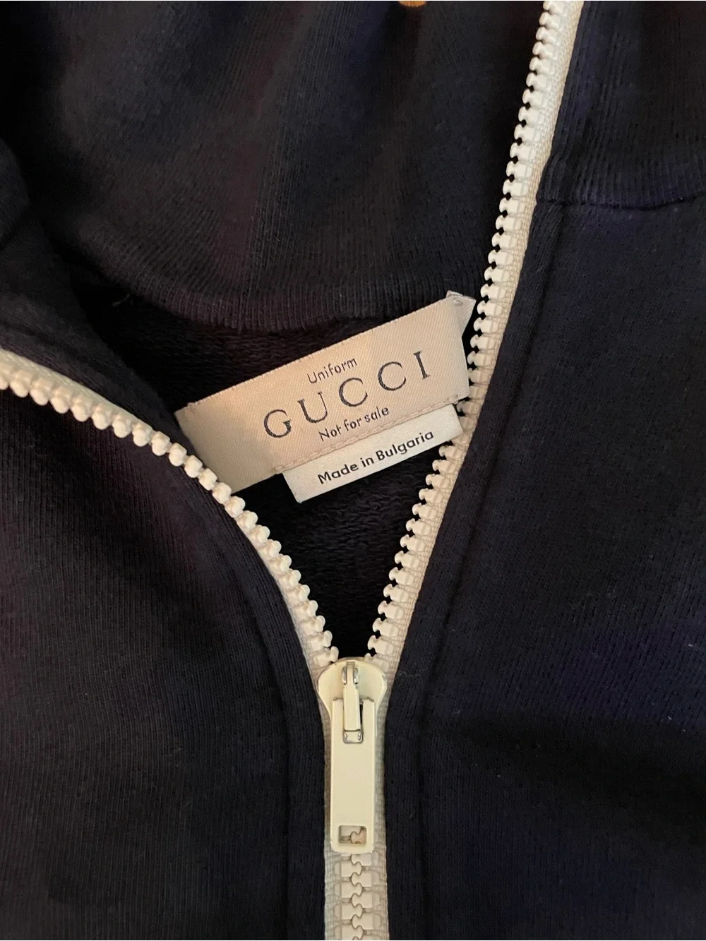 Authentic Gucci Employee Uniform Track Jacket Rare Collectible XL